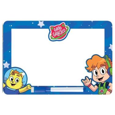 Imagem de Lousa Risque Rabisque Youtuber Gato Galactico Algazarra Brinquedos