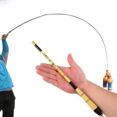 Imagem de Vara De Pesca Telescópica Ultraleve De Fibra De Carbono, Forte E Rígid