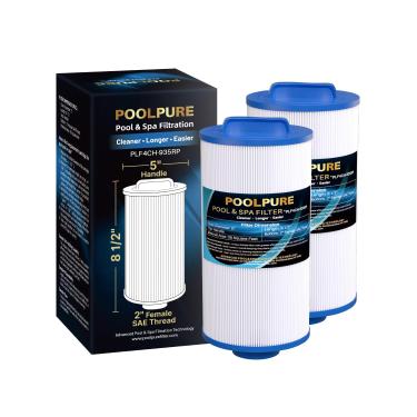 Imagem de Filtro de spa com alça removível 4CH-935RP substitui 4CH-935, PWW35L, 817-4035, FC-0170, SD-01235, PDC580-AFS, X268554, X268535, Waterway Teleweir 35 SF filtro de banheira de hidromassagem com