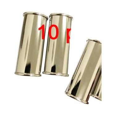 Imagem de Capas Protetoras De Couro E Metal Para Isqueiros BIC J6 (10 Peças) - E