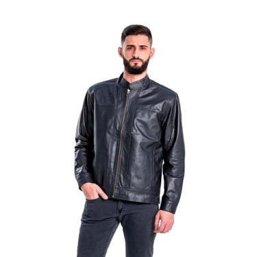 Imagem de Jaqueta de Couro Sport Preta - Parra Couros, G