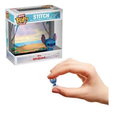 Imagem de Boneco Colecionável Bitty Pop! Deluxe Funko Stitch na Praia Vinil 2,3c