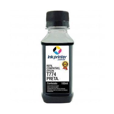 Imagem de Tinta para Epson L1455 - Preto - Compatível InkPrinter (T774 - 100ml)