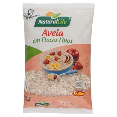 Imagem de Aveia em Flocos Finos Natural Life - 500g
