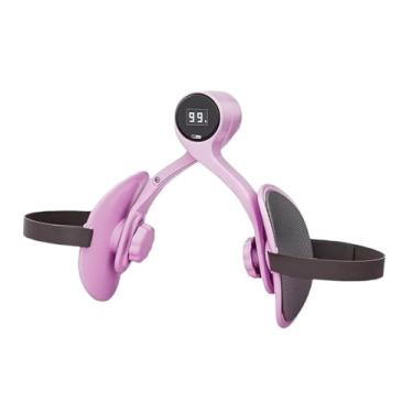 Imagem de Generic Exercitador de coxa, equipamento para exercícios de perna, dispositivo de treinamento de fortalecimento muscular de quadril com rotação de 360 ​​graus, Roxo com Balcão