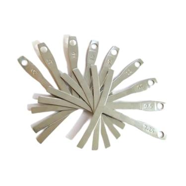 Imagem de Fenteer Medidor de Raio de Corda 9x, Ferramentas de Configuração de Ferramentas de Luthier para Oficinas de Baixos