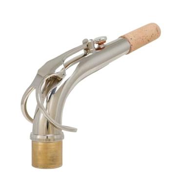 Imagem de MERIGLARE Saxofone soprano, braço curvado, boquilha para saxofone, instrumentos musicais, peça de reposição profissional para saxofone, manutenção de tom agudo