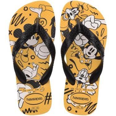 Imagem de Chinelo, Havaianas, Infantil, Kids, Disney, 29 e 30, Amarelo