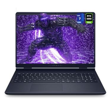 Imagem de Laptop para jogos Alienware 16 Aurora, Intel 7-240H, 32 GB DDR5 RAM, SSD PCIe de 1 TB, tela WQXGA de 16 polegadas (2560 x 1600) 120 Hz, Nvidia G-Force RTX 5060, teclado retroiluminado, W11 Home, azul