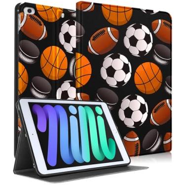 Imagem de Uppuppy Capa para Apple iPad Mini 5/4/3/2/1, para iPad Mini 5ª/4ª/3ª/2ª/1ª Geração, Capa Fofa, Fofo, Fofo, Feminina, Meninos Engraçados, Desenho Animado, Homens, Adolescentes Capa para iPad Mini 7,9 polegadas