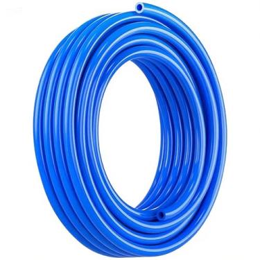 Imagem de NANLACH Tubo de mangueira de ar de poliuretano PU azul 6 mm OD 4 mm ID PNEUMATIC 10 metros 10 m