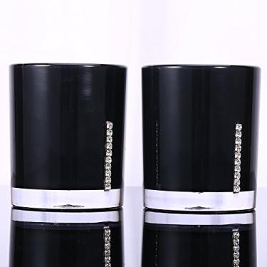 Imagem de Xixian Acessórios para o Banheiro, Garrafa de Emulsão, Porta -escova de Dente, Sabão, Copo de Gargarejo, Resina Preta Com Estilo de Luxo para Casa, Hotéis e Restaurantes