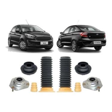 Imagem de Kit Coxim Batente Dianteiro Ford New Ka 2015 2016 2017 2018