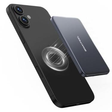 Imagem de Banco de potência magnético Mayfeel Ultra Slim de 5.000 mAh para iPhon