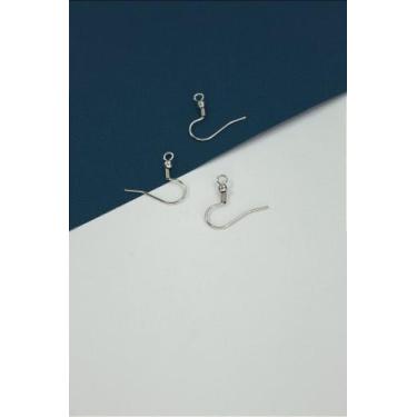 Imagem de Base de Brinco Anzol Aço Inox - 1 Par - no-brand