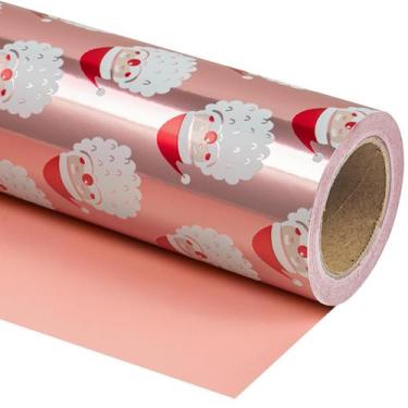 Imagem de Papel de embrulho de Natal WRAPAHOLIC reversível 43cm x 10m