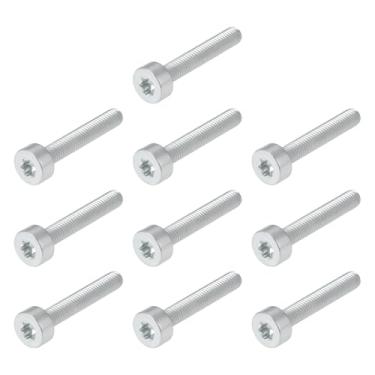 Imagem de LT Easiyl 10 peças de serras de corte M5 x parafusos Torx de 30 mm 9022-341-1070 compatíveis com Stihl TS400 TS410 TS420