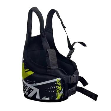 Imagem de NITAGO Colete protetor de costela para kart adulto, protetor de tórax para kart, equipamento de proteção com absorção de choque, Amarelo