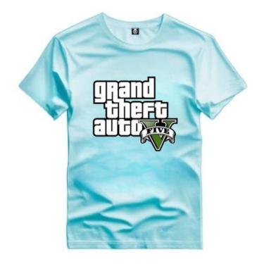 Imagem de Camisa Masculina Premium Estampada Gta V Algodão Estilosa - Versitz, A