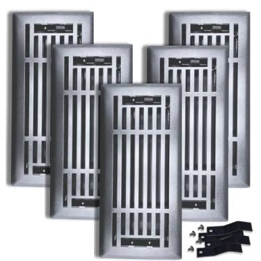 Imagem de Registro de design linear (cinza granito, 10 x 25 cm [pacote com 5])