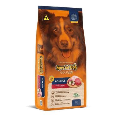 Imagem de Ração Special Dog Gold Life Para Cães Adultos Carne E Frango