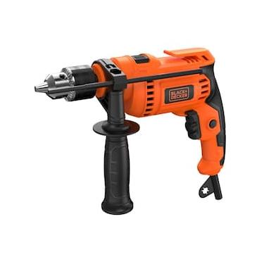Imagem de Furadeira de Impacto Black+Decker BED713650 1/2” 650W Empunhadura Ergonômica Gatilho Anatômico Laranja e Preta