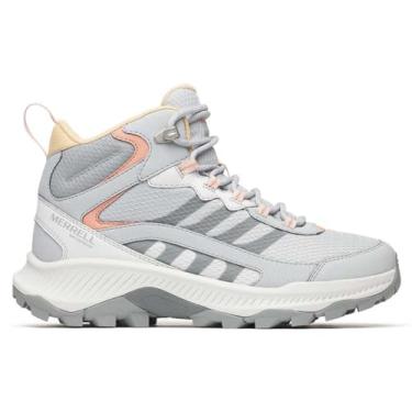 Imagem de Merrell Tênis feminino Speed Strike 2 Mid impermeável para caminhada, Gale, 38