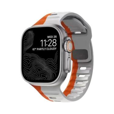 Imagem de Pulseira De Silicone Esportiva De 49mm 45mm 40mm 44mm 42mm 41mm 38mm P