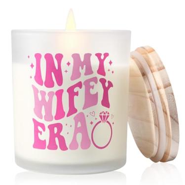 Imagem de Vela de cera de soja perfumada com creme de biscoito com frasco fosco, presentes longos 50H para esposa, namorada, casais, queimaduras duradouras, aniversário romântico e vela de Natal