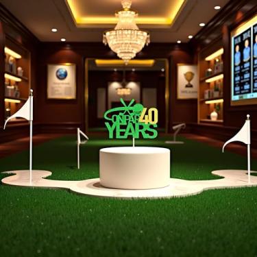 Imagem de Fore! Topper de bolo com tema de golfe 60 anos – Decoração de festa de feliz aniversário de 60 anos ou aniversário (40)