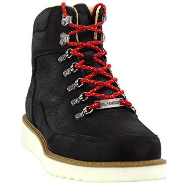 Imagem de HARLEY-DAVIDSON FOOTWEAR Bota masculina Salter Western, Preto, 8