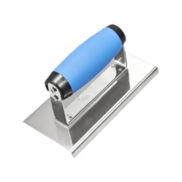 Imagem de Baoblaze Desempenadeira de canto em aço inoxidável, ferramenta multifuncional à ferrugem para aplicação de massa corrida e reboco em paredes, R4.5 Mm