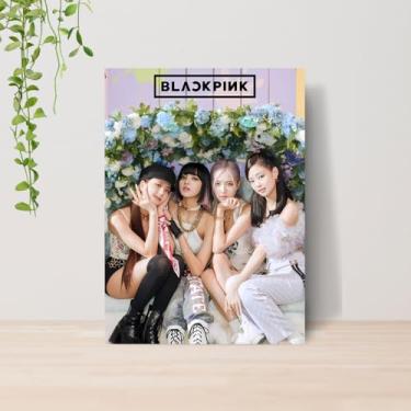 Imagem de Genérico, Quadro Black Pink Kpop A4 | Placa MDF 07