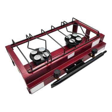 Imagem de Fogão de mesa 2 bocas semi-indústrial com mangueira