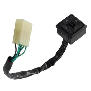 Imagem de Interruptor de Controlo de Ajuste de Espelhos Caminhões para Peterbilt Interruptor de Marcha-atrás P2710372 Substituição Direta em Plástico Preto