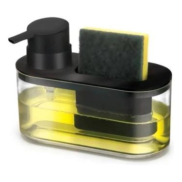 Imagem de Dispenser Detergente Álcool Gel Suporte Esponja Arthi