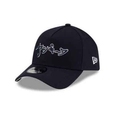 Imagem de BONE NEW ERA 9FORTY A-FRAME NEW YORK YANKEES MLB HYPERFLY MARINHO-Masculino