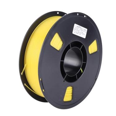 Imagem de ZJchao Filamento para Impressora 3D 1,75 Mm PETG de Alta Tenacidade, Material de Impressão Bolha Puro e Confiável para Projetos de Impressão 3D DIY e Uso Profissional (Amarela)