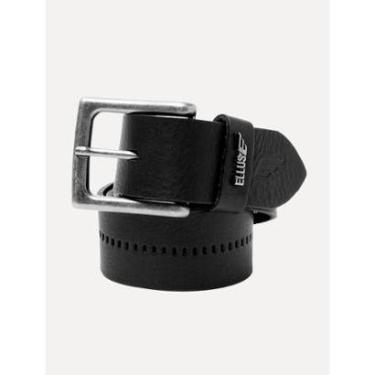 Imagem de Cinto Ellus Masculino Couro Steven Preto-Masculino