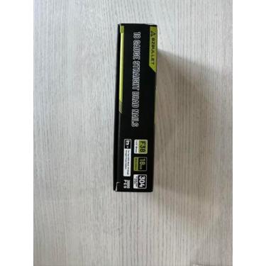 Imagem de BZBULLET Pregos Brad de aço inoxidável calibre 18, pregos Brad 18GA de 3,5 cm, pregos de aço inoxidável 304 com acabamento pequeno para pistola pneumática e elétrica (2.000 unidades)