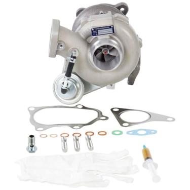 Imagem de Turbocompressor turbo com parafuso banjo de linha de óleo para Subaru Legacy GT e Outback XT 2005 2006 substitui IHI VF40 - BuyAutoParts 40-30098AN Novo