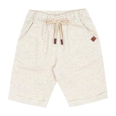 Imagem de Bermuda Natural Infantil Pulla Bulla Menino - 53468-68-Masculino
