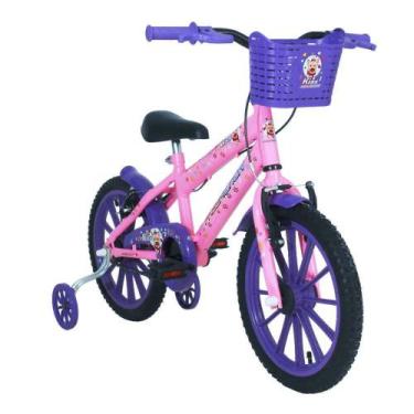 Imagem de Bicicleta infantil free action vbrake aro 16, Rosa