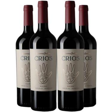 Imagem de Vinho Tinto Susana Balbo Crios Malbec 750ml Kit 4 Garrafas