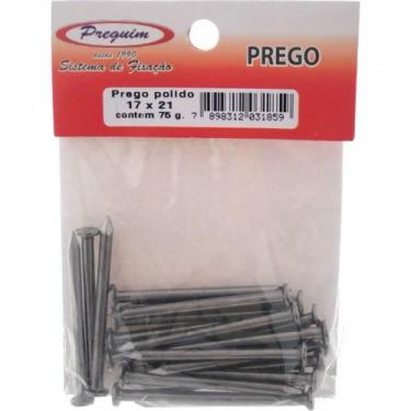 Imagem de Cartela Prego Preguim Com Cabeca 17X21 (3,00X48mm) (3,00X48mm) Com 75 