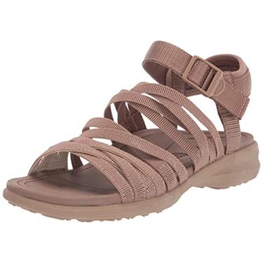 Imagem de Dr. Scholl's Shoes Sandália feminina esportiva Tegua, Woodsmoke, 6