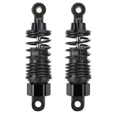 Imagem de SIWOTED 2pcs 2.4in Ferramenta de suspensão de mola de amortecedor para JLB / / EM/DHK/HPI 1/10 RC Acessórios de carro (Preta)