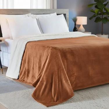 Imagem de Cobertor Queen Size Grosso Kylie La Carneiro Super Fofinha - Jm Enxova