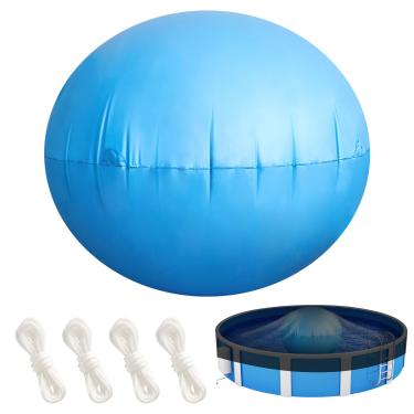 Imagem de Almofada de ar redonda de 10 x 1,2 m Almofadas de piscina para piscinas acima do solo Travesseiro de piscina para inverno Almofada de ar grande para fechamento de inverno Kit de almofada de inverno