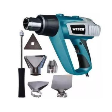 Imagem de Soprador Térmico Wesco 2000w 3 Temperaturas Acessórios 220v peliculas 